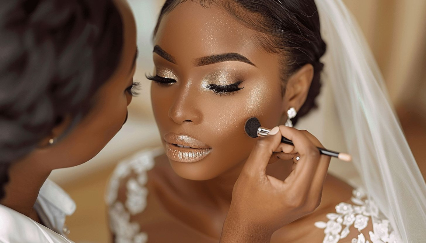 Conseils de maquillage pour mariage adaptés à la peau noire